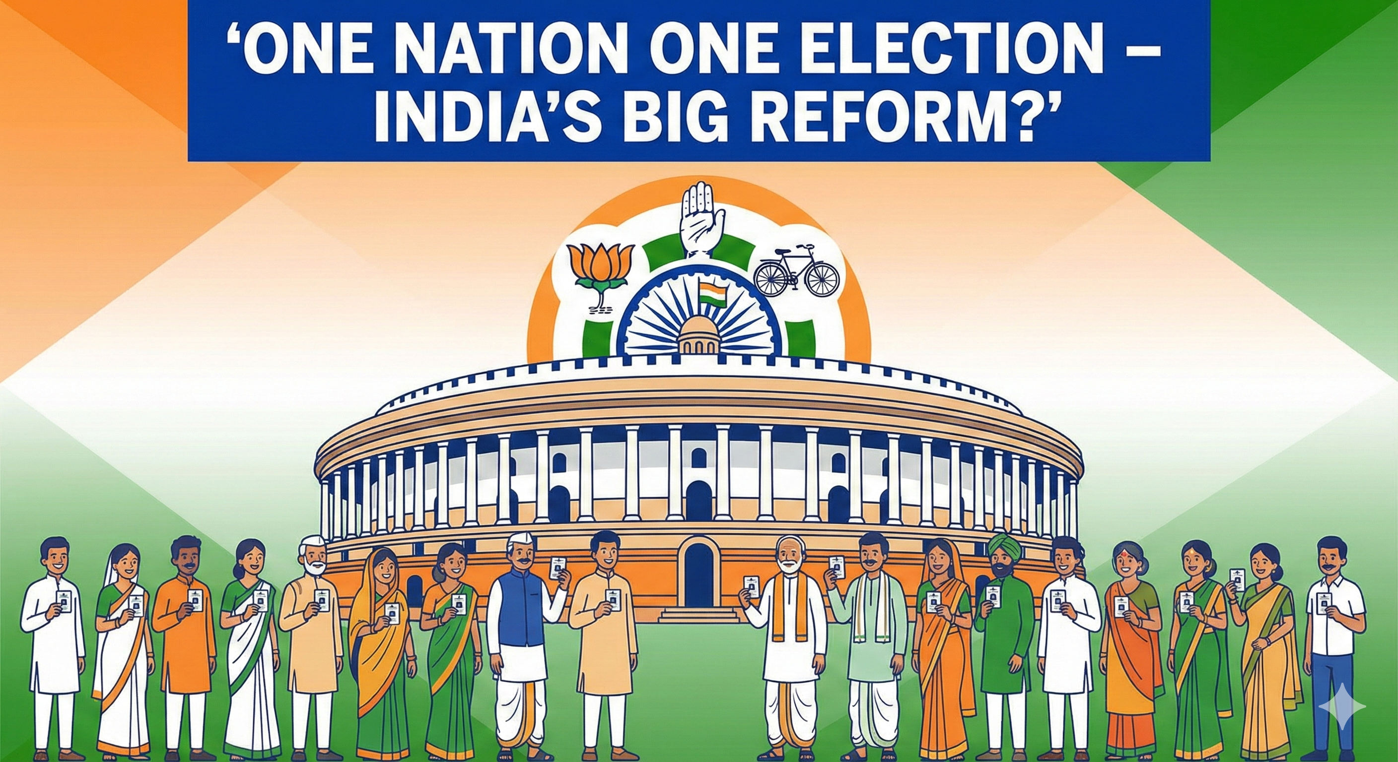 One Nation One Election — क्या है, क्या फायदे/नुकसान हो सकते हैं?